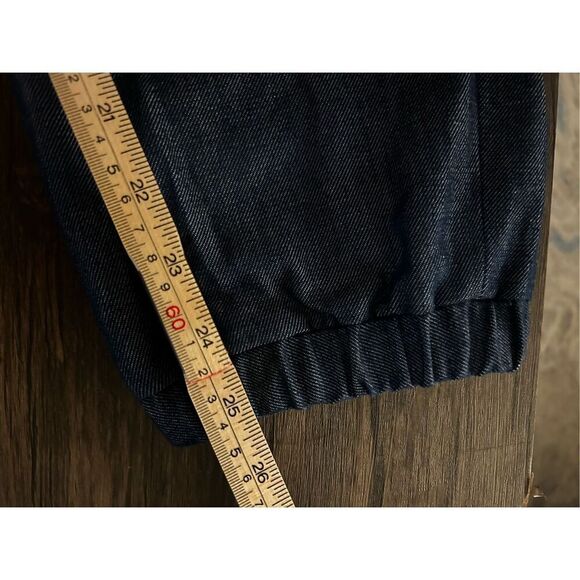 Adriano Goldschmied AG Dark Wash Jeans Elastic Waist Size S Classic Elevated - Picture 10 of 10